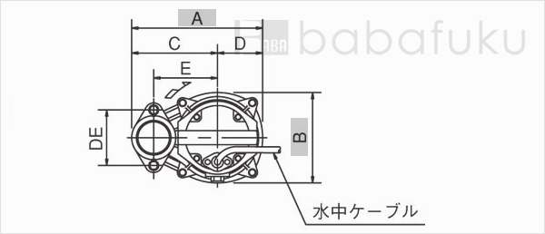 荏原(エバラ)40(50)DWV5.15A