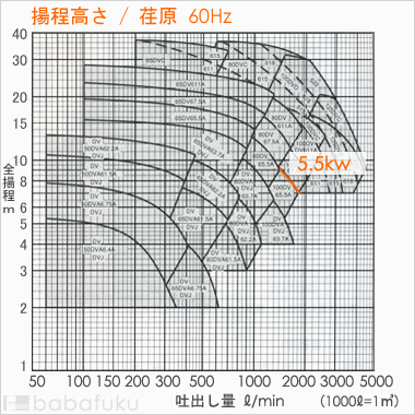 荏原(エバラ)100DV65.5A