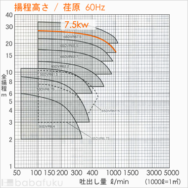 荏原(エバラ)65DVR67.5