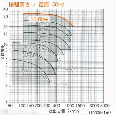 荏原(エバラ)65DVRA53.7